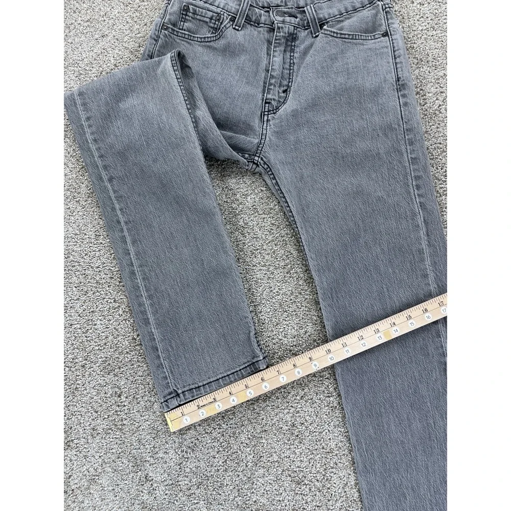 Levis‎ 505 Jeans Mens Size 30x31* Grey Regular Narrow Straight Flex Denim Egypt
